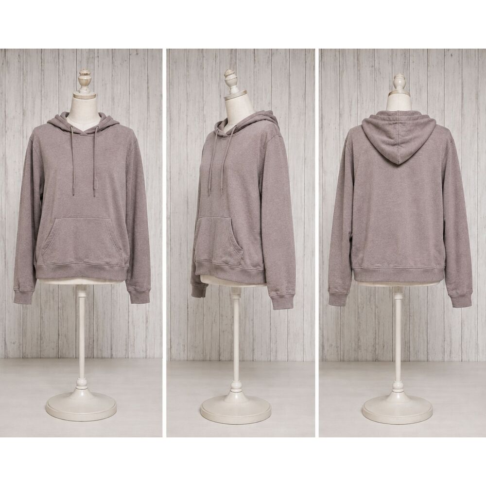 H&M Women’s Pullover Hoodie – XS – Mauve / Taupe